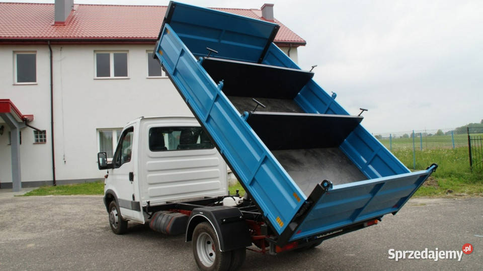 Iveco Daily Kipper Wywrot Wywrotka 3 stronna podgrzewane fotele mazowieckie Miastków Kościelny