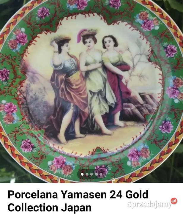 Porcelana Yamasen 24 Gold Collection Japan Porcelana i szkło Pabianice