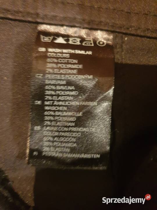 Czarne spodnie NOWE z metką 36 Nowa Iwiczna