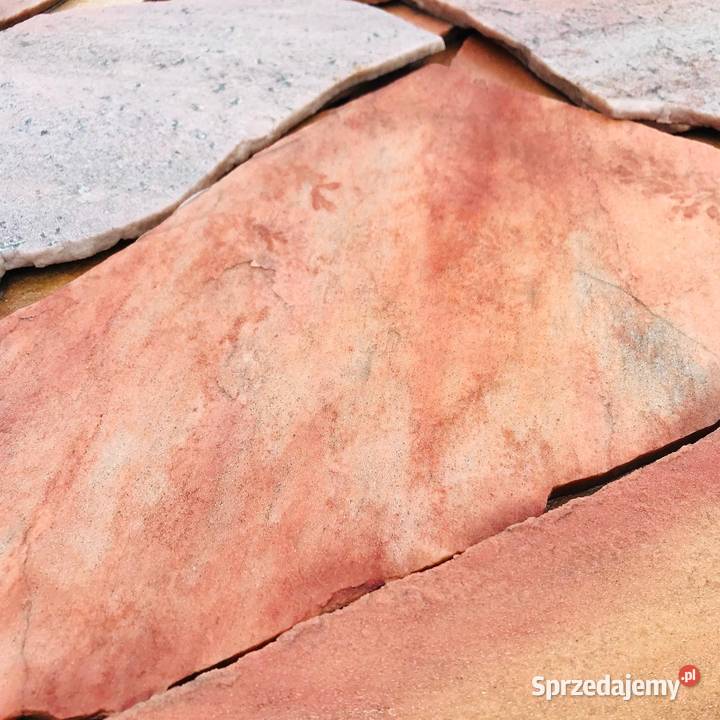RÓŻOWY ŁUPEK TWARDY KAMIEŃ na Schody Elewację Warszawa sprzedam