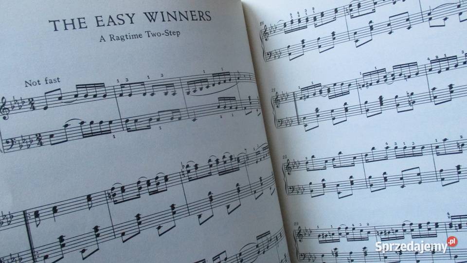 Ragtimes fur klavier t 1 Scott Pozostałe Łódź
