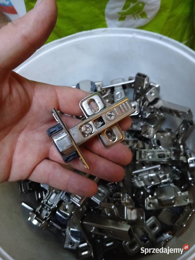 Zawiasy do mebli kompletne regulowane ok 50 70 Radzymin