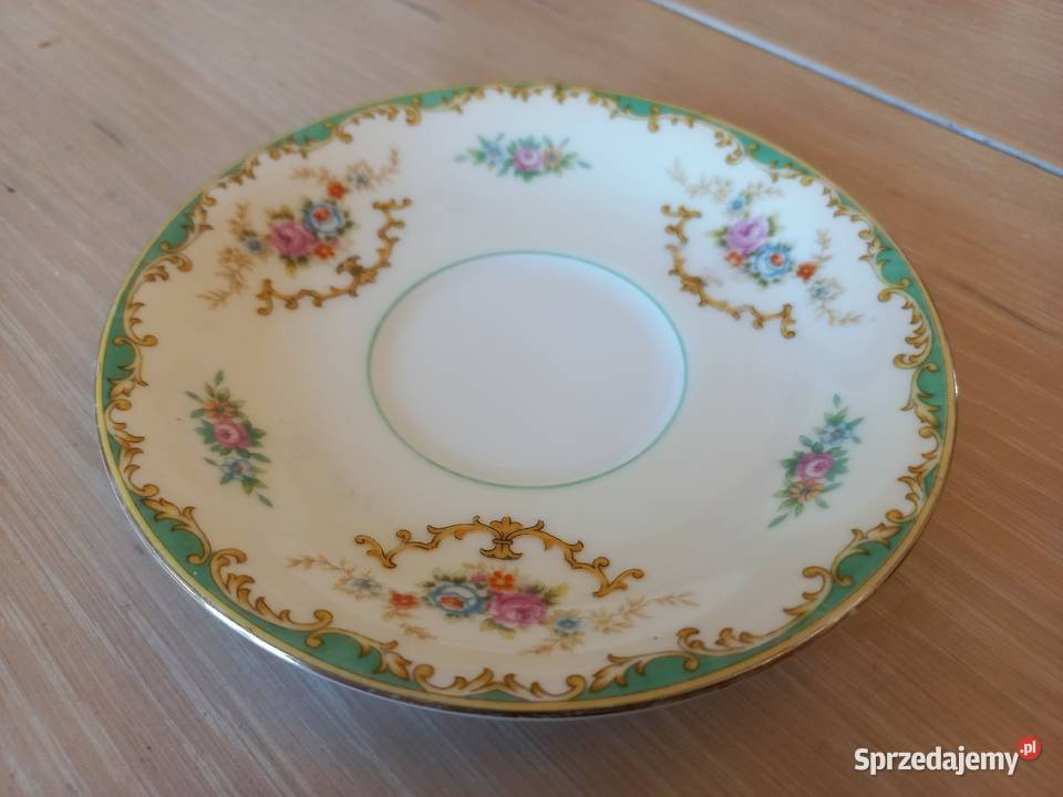 Stary przedwojenny porcelanowy talerzyk japoński Porcelana i szkło mazowieckie Piastów