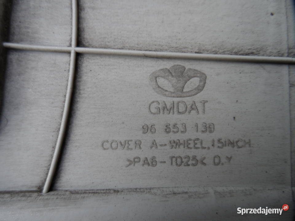 kolpaki oryginalne CHEVROLET kolpak 15 Koła i felgi dolnośląskie Legnica