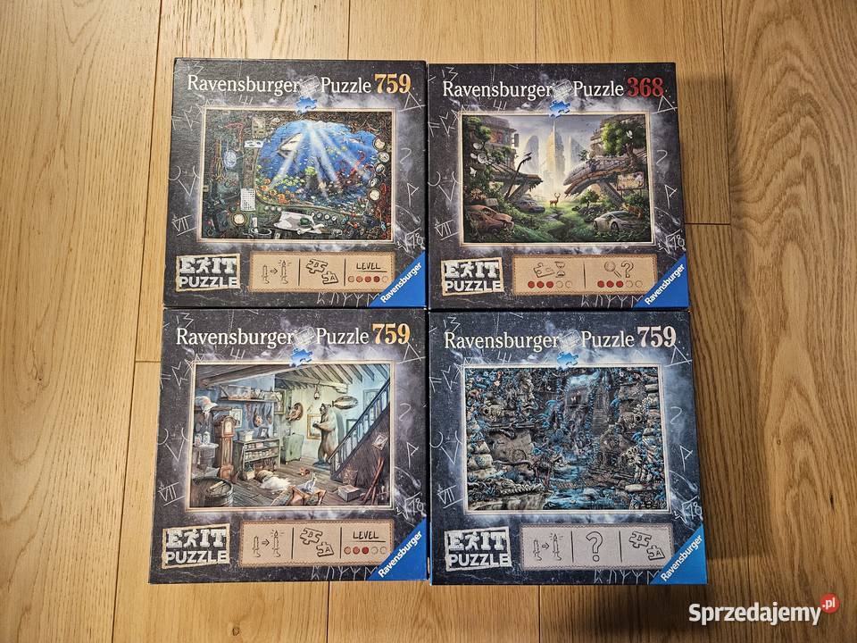 Puzzle Ravensburger Exit 759 el Puzzle Gdańsk