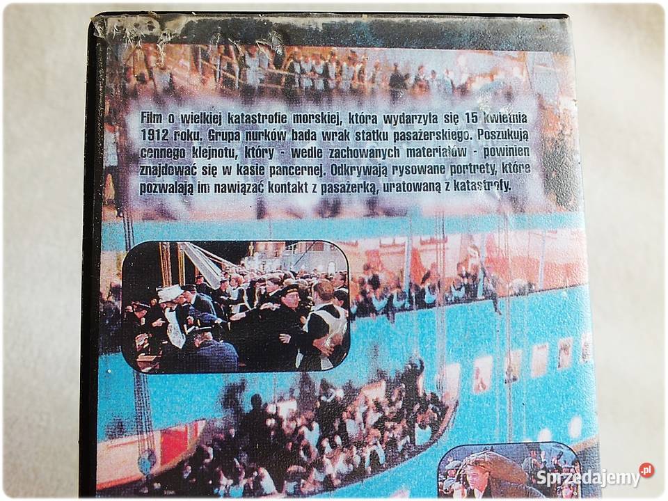Oryginalne Puste Pudełko kasecie VHS z filmem VHS lubuskie Żary