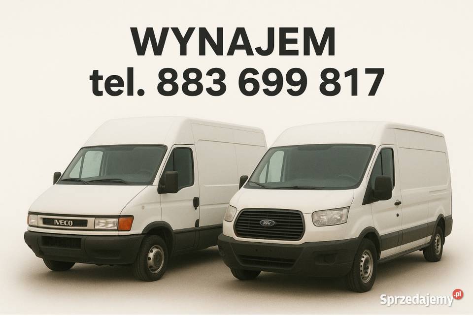 Wynajem IVECO i Fordy Transit Inowrocław