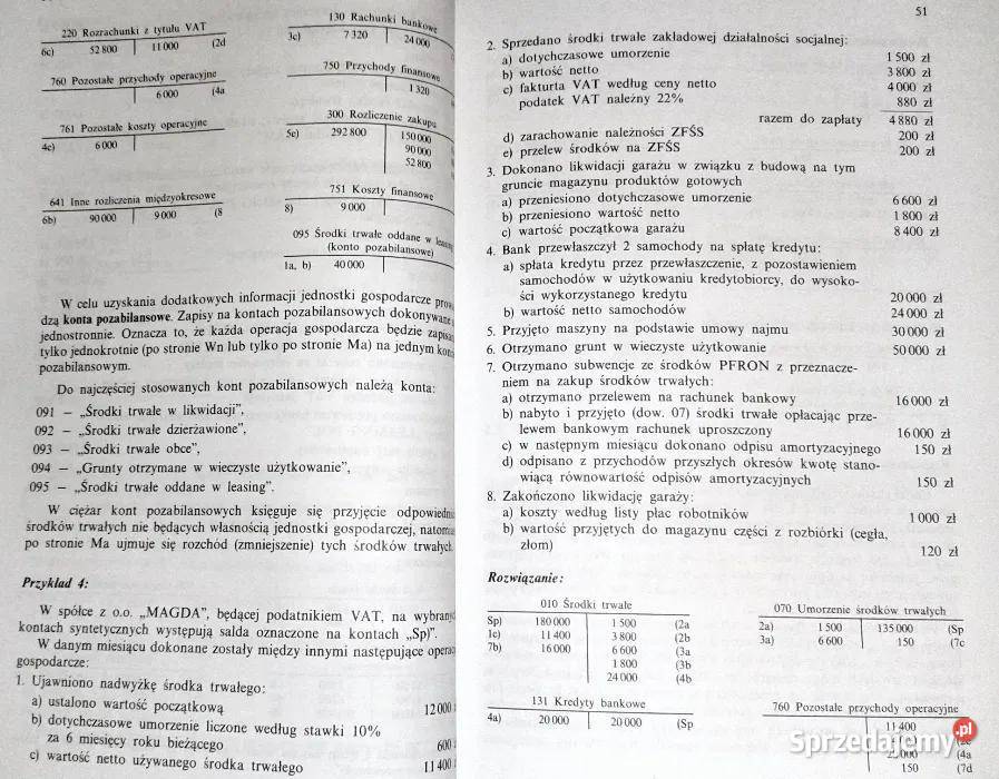 Rachunkowość finansowa przedsiębiorstw Cz 1 K Rok wydania 1998 Chełm