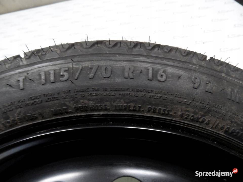 OPEL ASTRA H koło dojazdowe 1157016 92M 4x100 świętokrzyskie