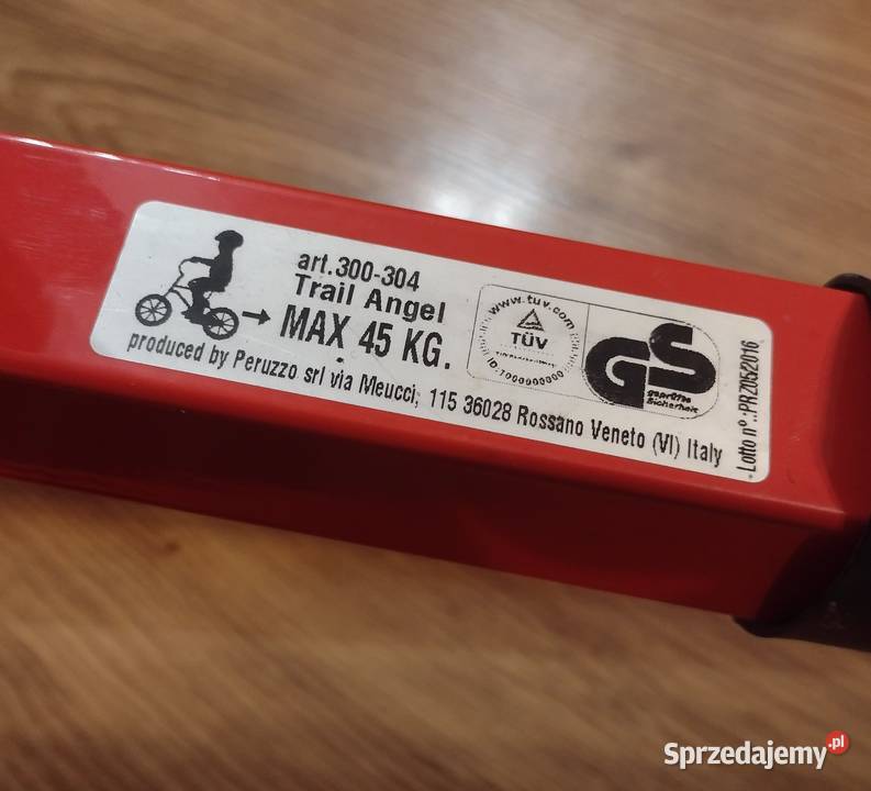 hol rowerowy 45 Peruzzo Części i akcesoria małopolskie Libiąż