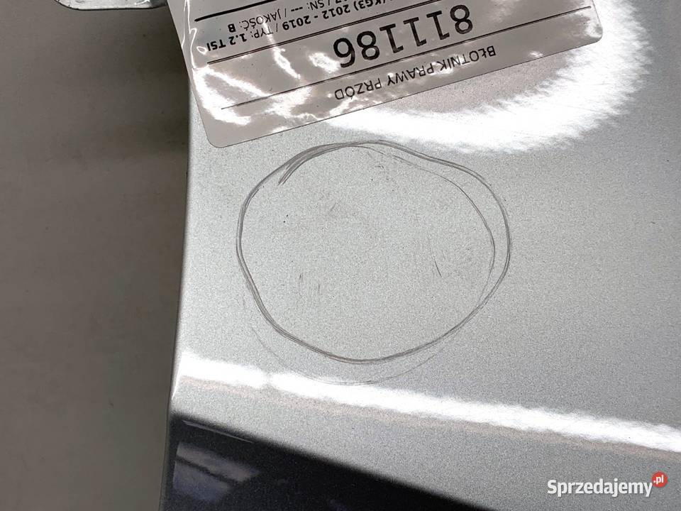 BŁOTNIK PRAWY PRZÓD SEAT TOLEDO IV Hatchback podkarpackie sprzedam