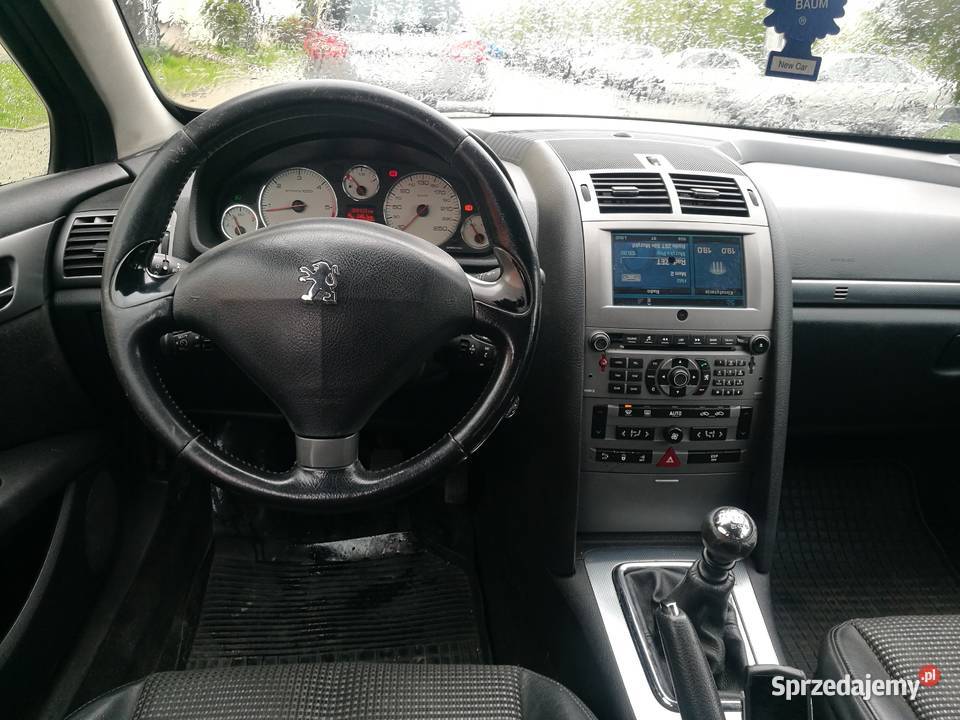 bogata wersja PEUGEOT 407 sedan poj 20 hdi skrz manualna Elbląg
