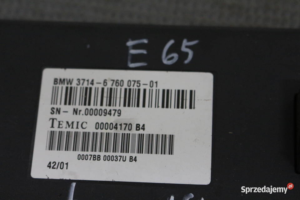 BMW E65 E66 MODUŁ DYNAMIC DRIVE 6760075 Układ elektryczny dolnośląskie Prochowice