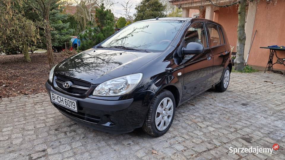 HYUNDAI GETZ 2008r 11 benzyna kujawsko-pomorskie Bydgoszcz