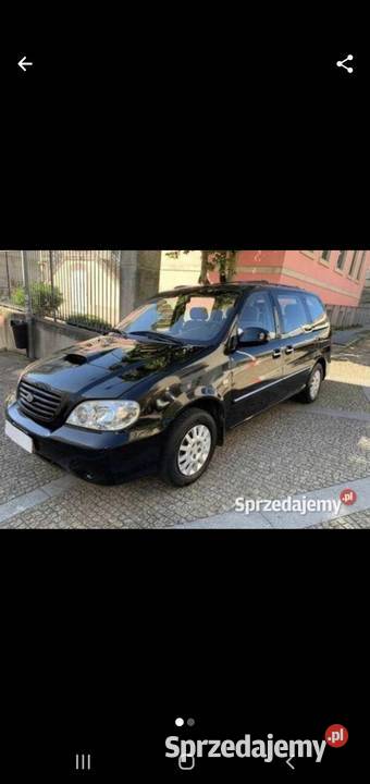 Okazja Kia Carnival hak 2000 klimatyzacja diesel 2902cm3 Pabianice