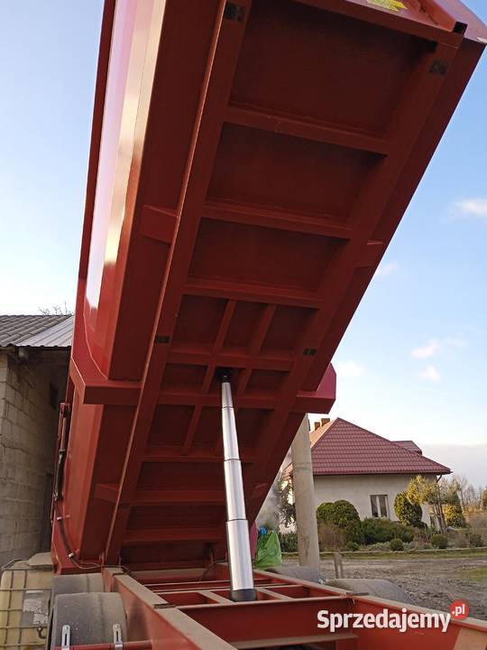 przyczepa tandem wywrotka skorupa 18 ton Białoskóry