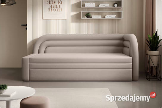 Sofa tapicerowana z funkcją spania i z Katowice sprzedam
