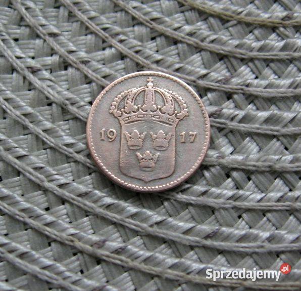 Szwecja 10 Ore 1917r SREBRO Kalisz