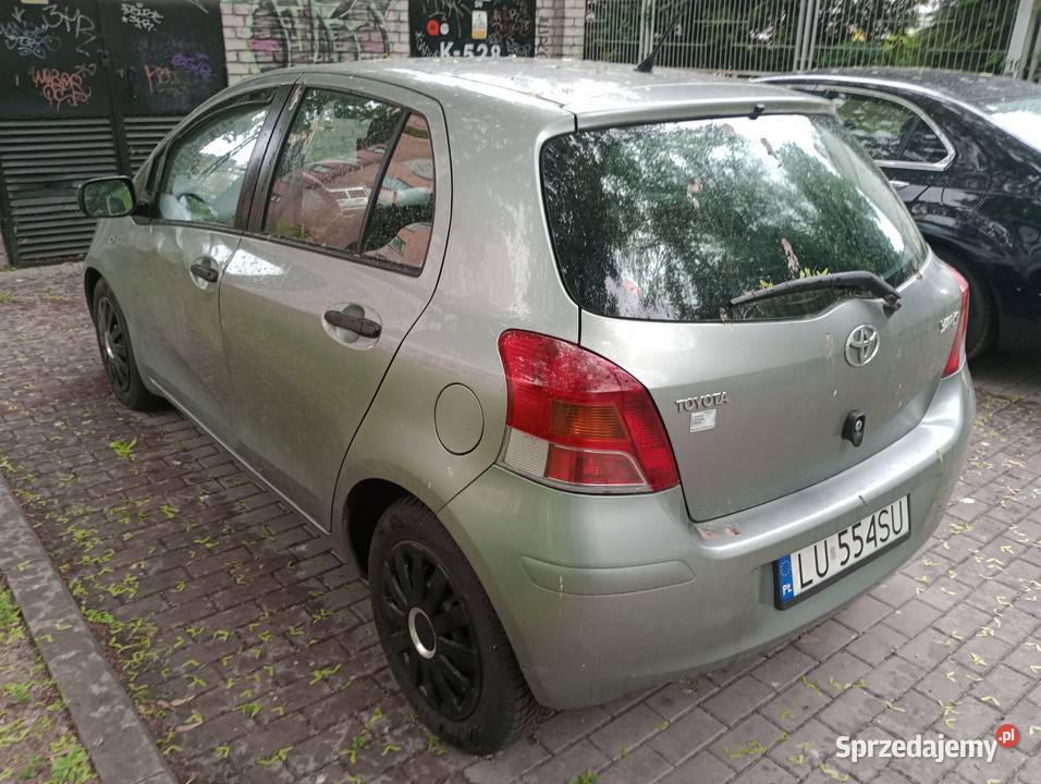 Toyota Yaris 13 2009r 1KM Motoryzacja lubelskie Lublin