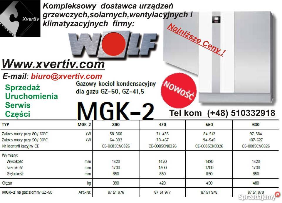 Wolf Czujnik zasobnika CWU z Niebieską wtyczką Kraków sprzedam
