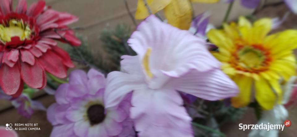 kwiaty sztuczne w wazonie ikabana Poznań