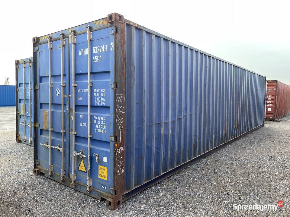 Kontener morski magazynowy 40 DVHC 12 metrowy