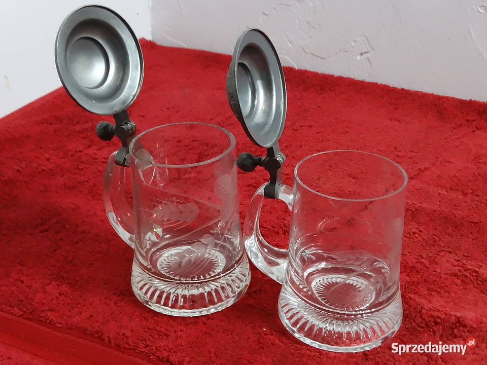 Eleganckie dwa kufle piwne o pojemności 450 ml Biłgoraj