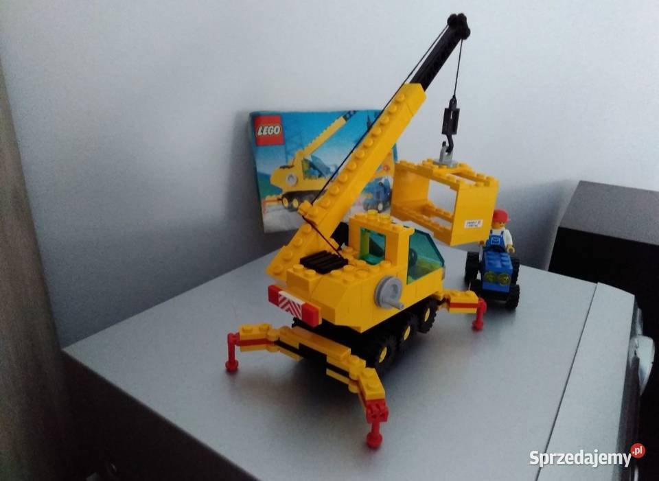 LEGO 6352 Żuraw cargomaster z ciągnikiem 1991r Radom