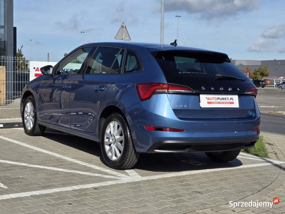 Skoda Scala 2021r Kamera LED Carplay Salon Niski 999cm3 Poznań