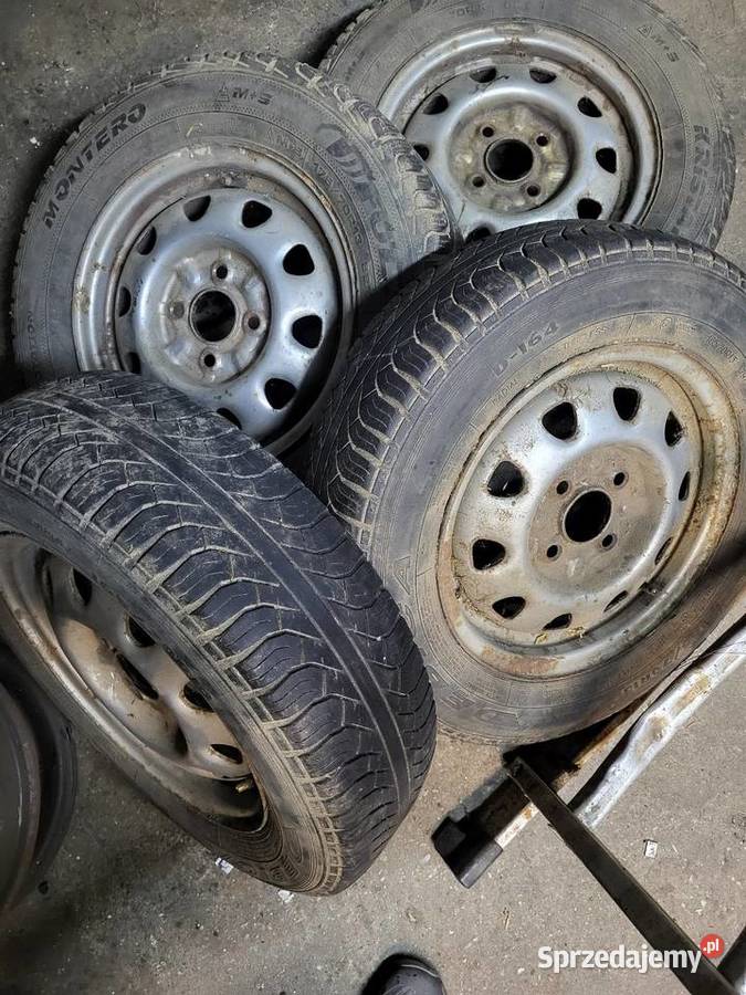 Koła felgi 4x100 opony 17570 13 fulda vw seat mazowieckie Pułtusk