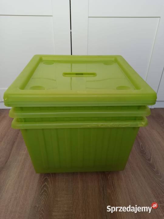 IKEA pudełko na zabawki VESSLA Pojemnik 39x39 z Brzostek