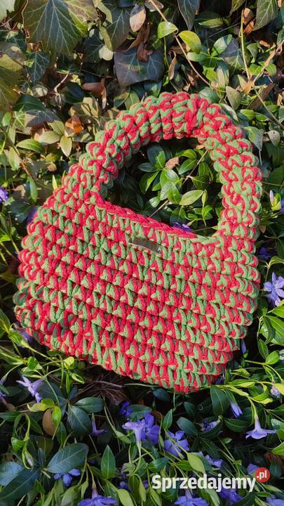 Torebka ze sznurka handmade Józefów