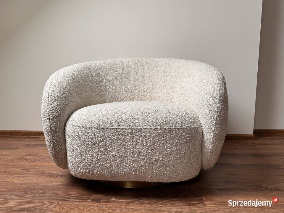 Elegancki fotel obrotowy Eichholtz Brice Limanowa