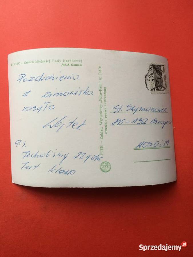 2386 Widokówka Żywiec Szczecin