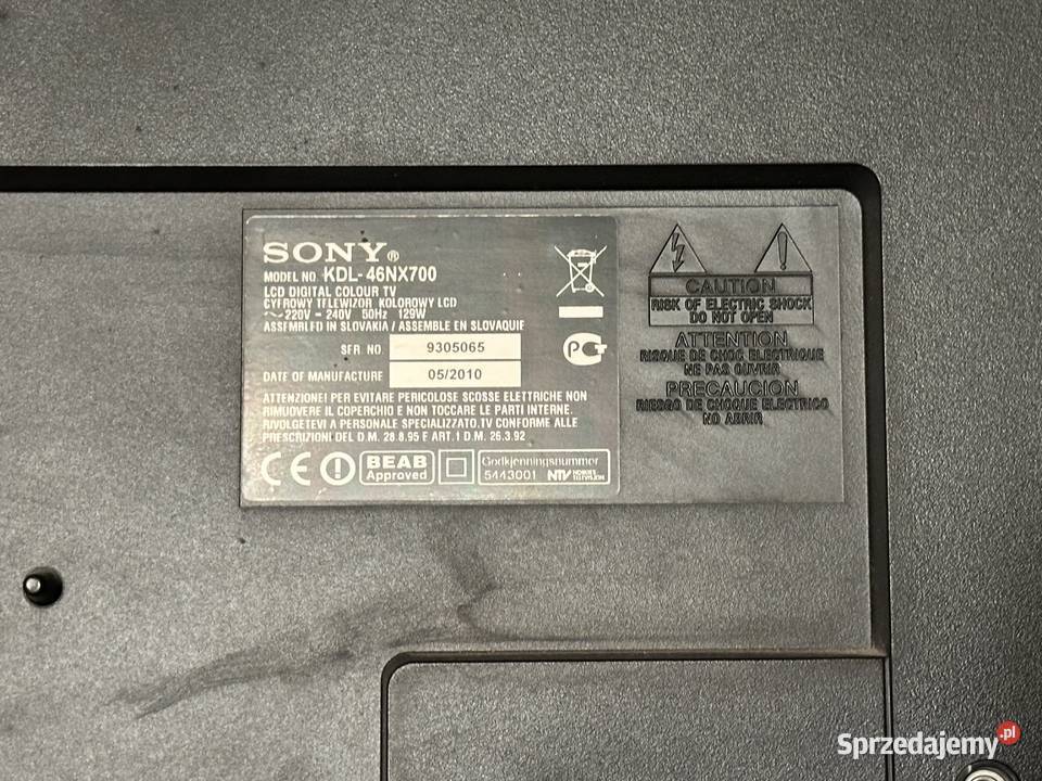 Telewizor Sony Bravia KDL46W905A Full HD led LED Łódź