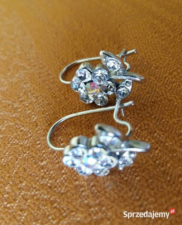 Kolczyki wiszące kwiatkikuleczki i inne Łódź