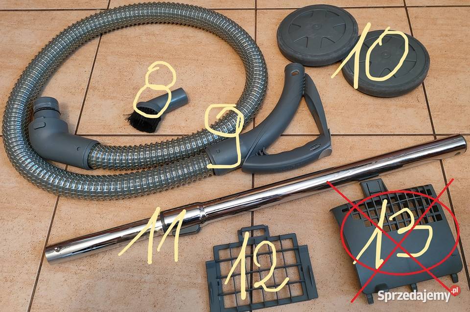 Zelmer Jupiter ZVC427XTodkurzacz CZĘŚCI