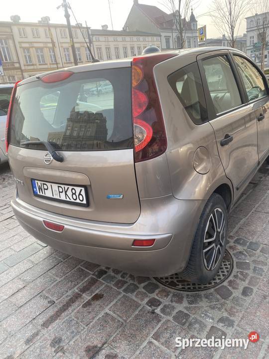 Sprzedam nissan note 2009 salon Polska kupiony w polskim salonie Iława