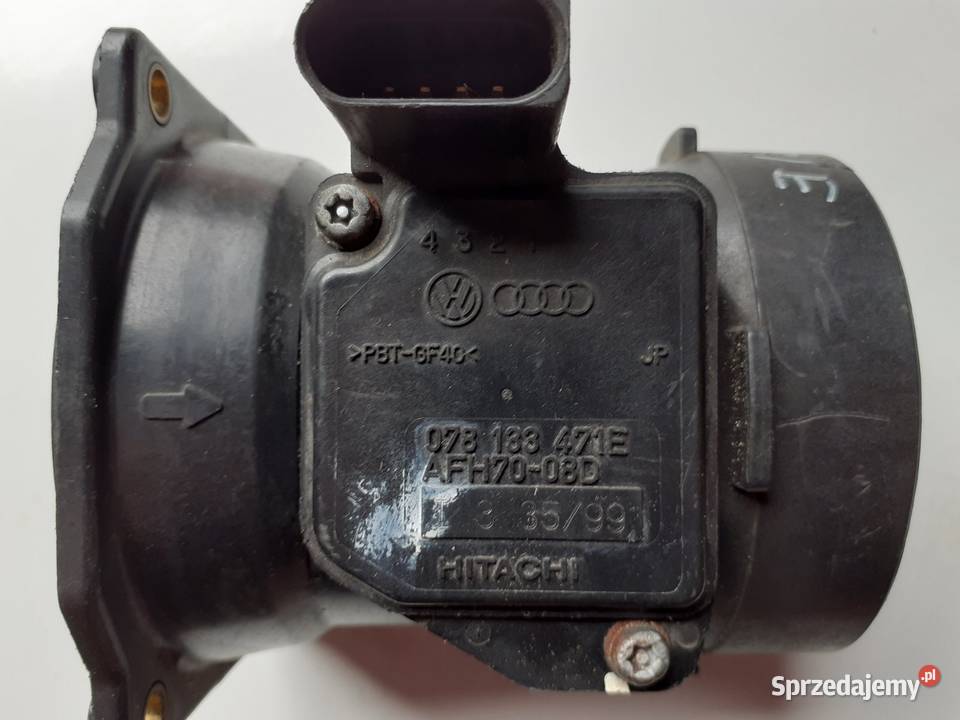 Przepływomierz Przepływka 078133471e Vw Seat