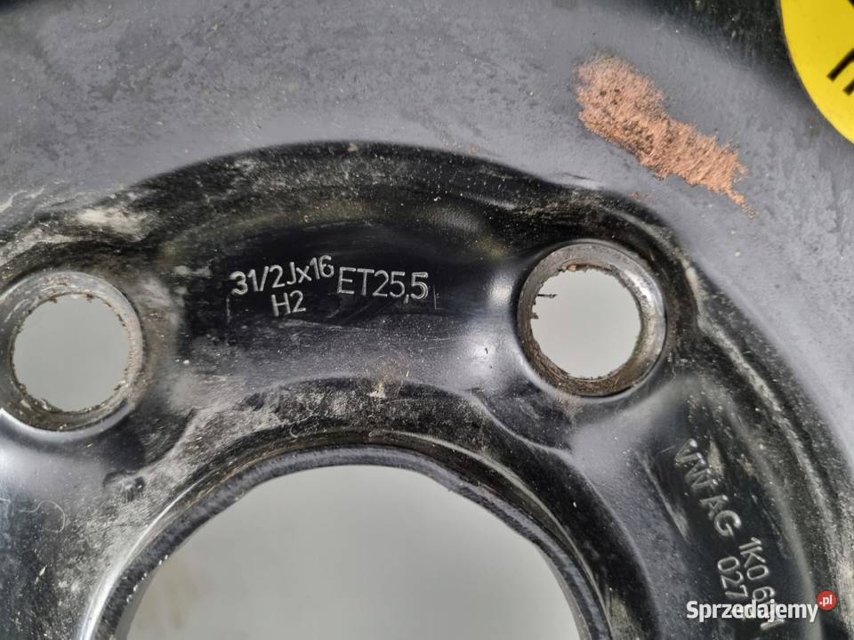 KOŁO DOJAZDOWE ZAPASOWE Audi Seat Vw Golf V