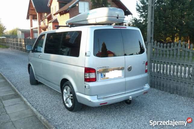 VW T5 Caravelle 25 TDi 130 2004 aluminiowe felgi Płońsk