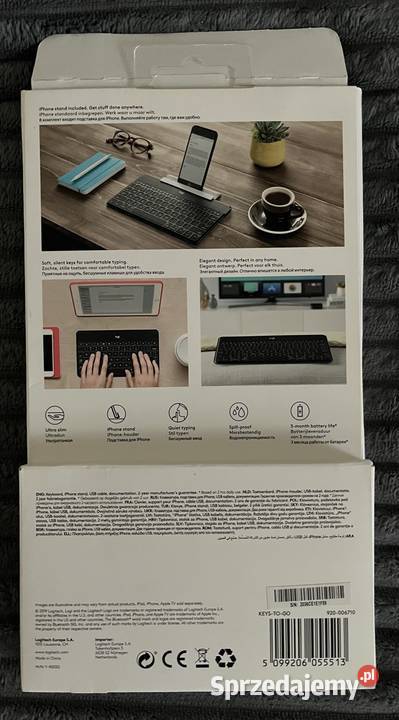 Bezprzewodowa klawiatura Logitech Warszawa