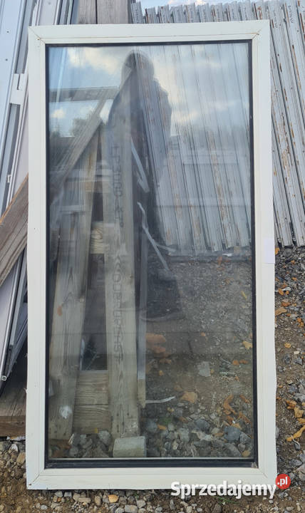 OKNA KacprzaK Witryna 74X131 FIX Używany PCV Siedlce