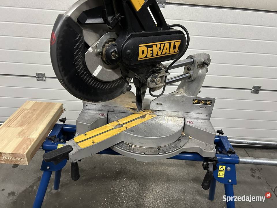 Piłarka piła ukośnica ze stołem DeWalt DW708QS Ostrożne