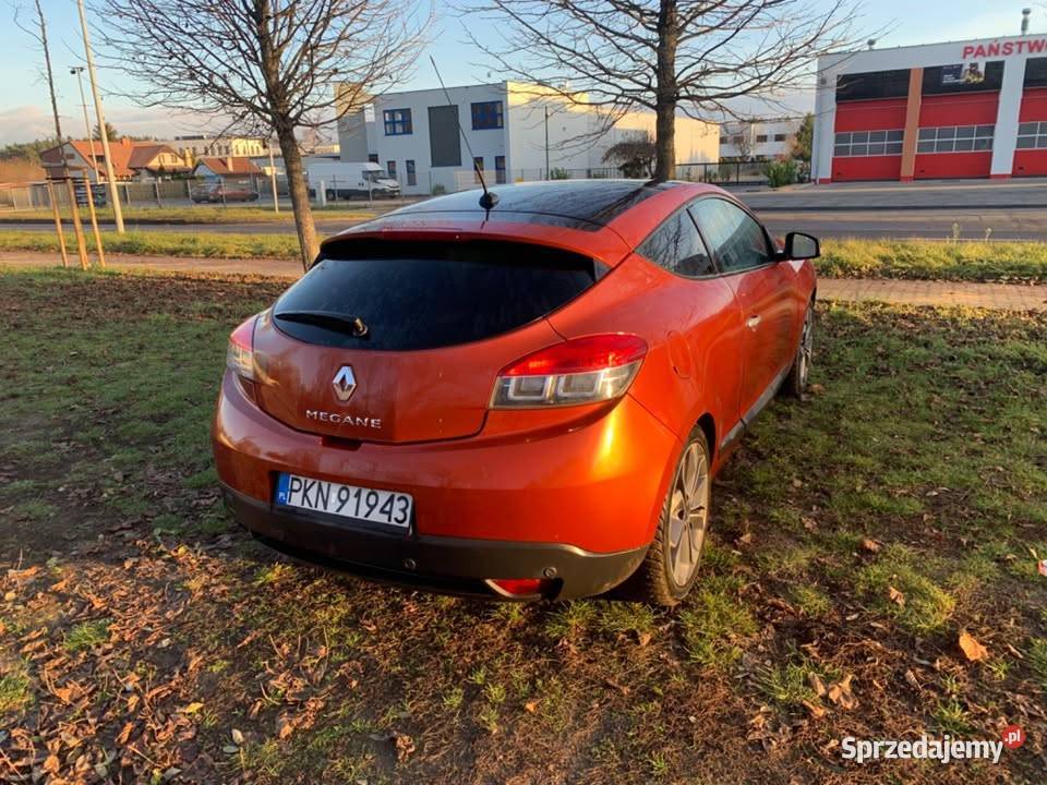 Renault Megane czerwony Leszno
