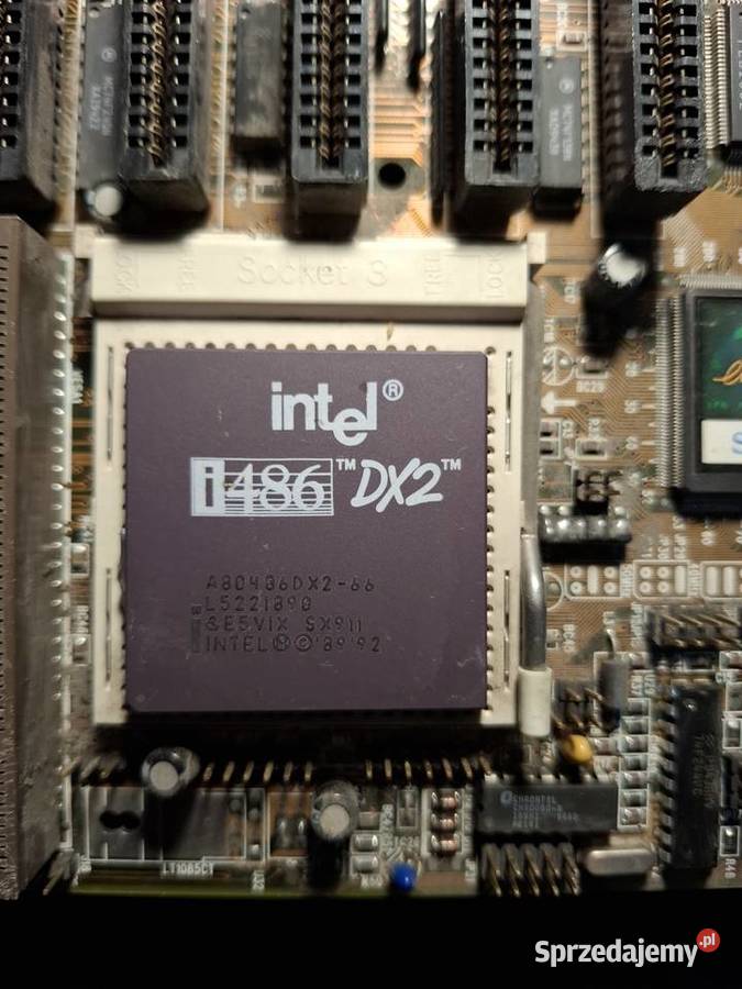 Płyta głowna Soyo z procesorem 486DX2 66Mhz Płyty główne Wołomin