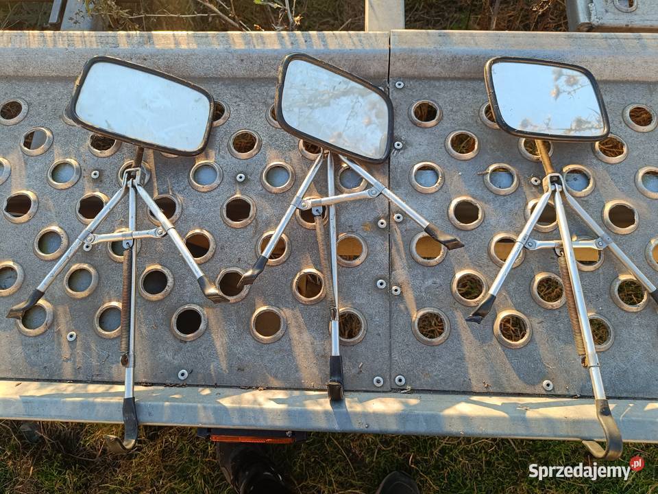Lusterka PRL do przyczepy kempingowej łódzkie Stryków