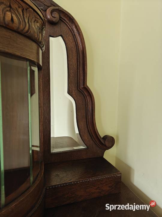 Przedwojenny stylowy kredens 203cm Łódź