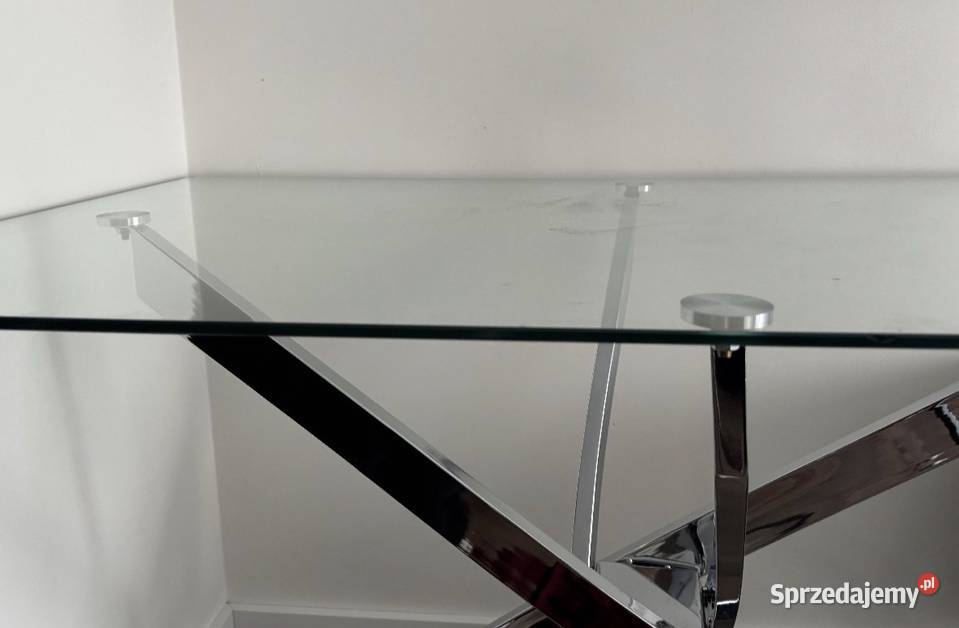 Szklany stół 120cm wielkopolskie Poznań
