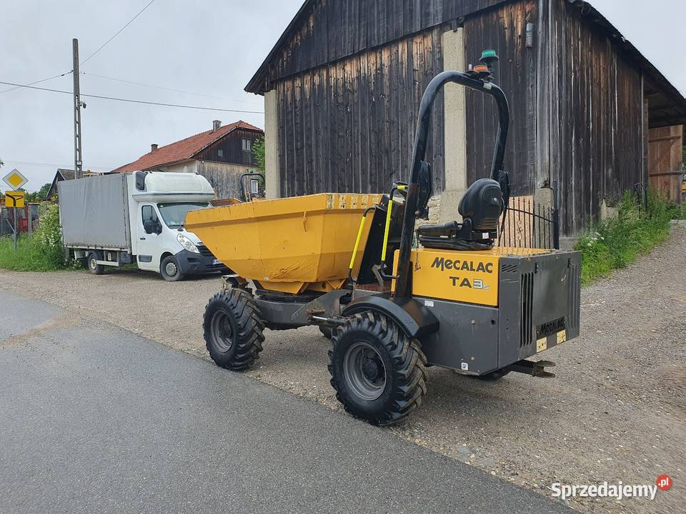 Wozidło obrotowe Mecalac 3t Benford Terex Wozidła Lanckorona